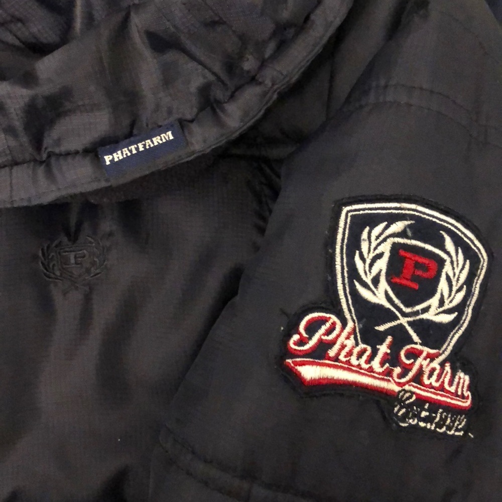 Phat Farm Navy Blue coat